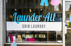 Launder-All Coin Laundry & Cleaners Logo