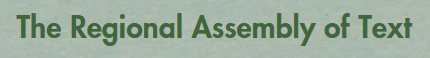 The Regional Assembly of Text Incorporated Logo
