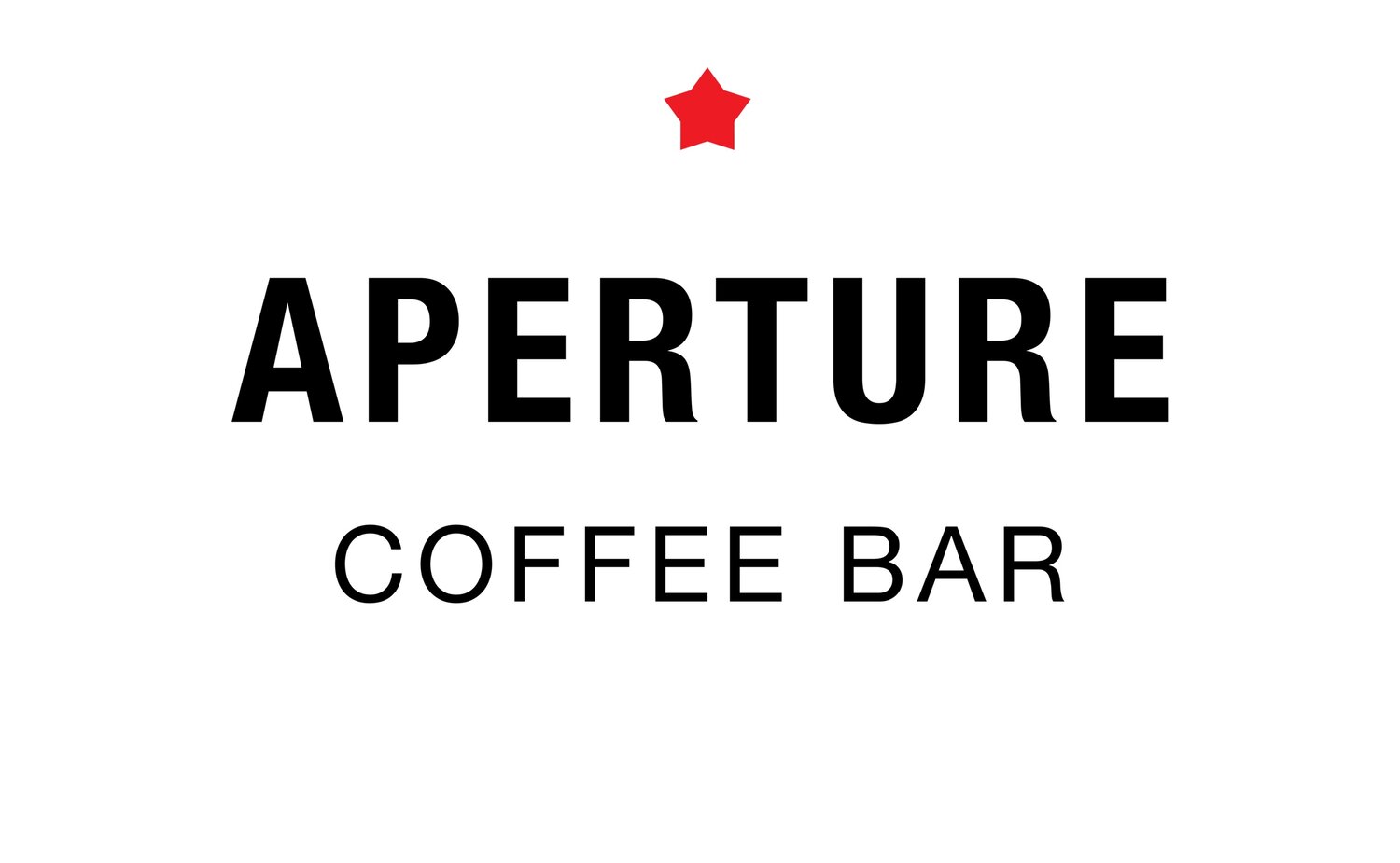 Aperture Coffee Bar Logo