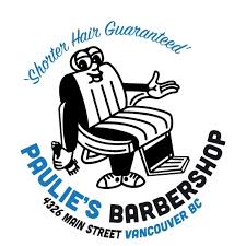 Paulie's Barbershop Logo