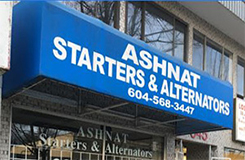 Ashnat Starters & Alternators Logo