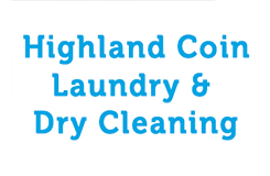 Highland Coin Laundry & Drycleaning Logo