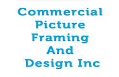 Commercial Picture Framing And Design Logo