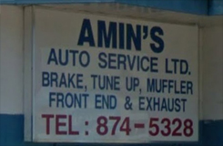 Amin's Auto Service Logo