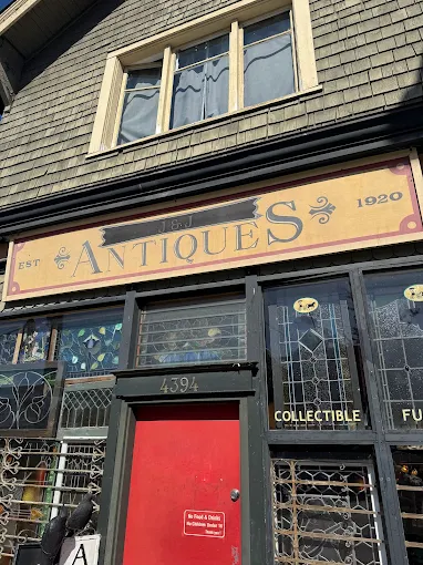 J & J Antiques Logo