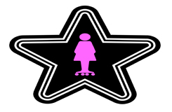 Roller Girl Rollerskates Logo