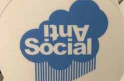 Antisocial Skateboard Shop Logo